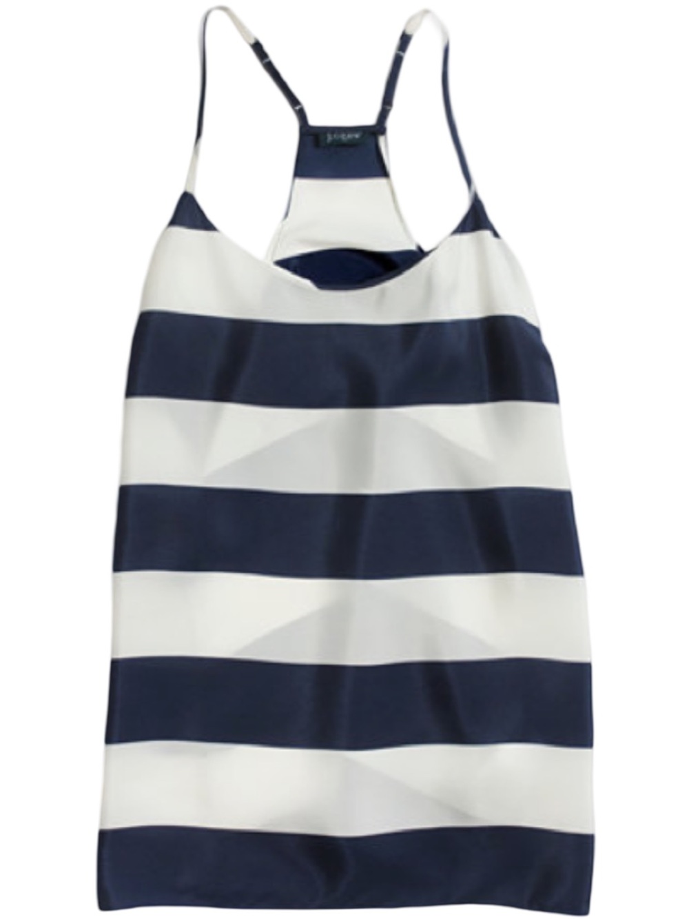J. Crew Navy/White Stripe Racerback Tank
Top